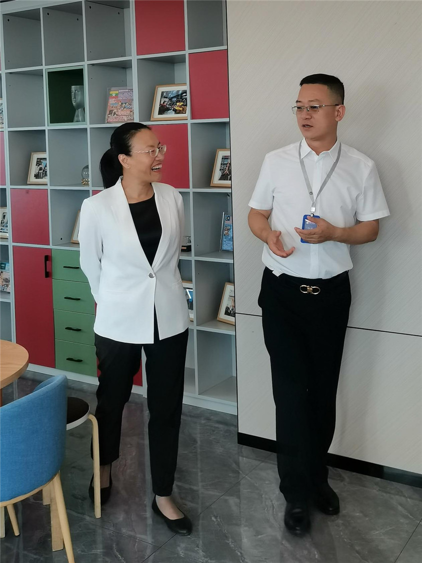 区辅导莅临领导，合作助力自贸港